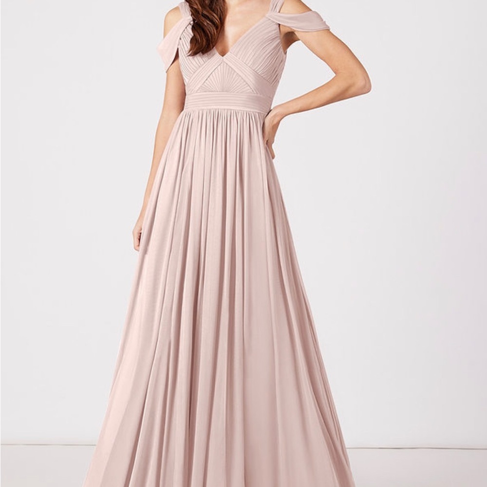 Azazie Cala dress in vintage rose - small petite